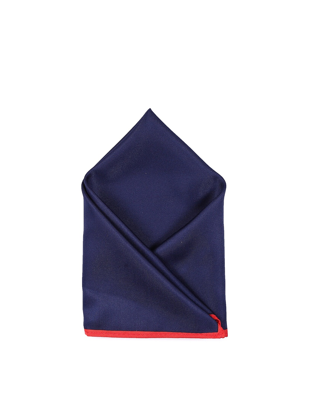 Arrow Men Blue Solid Pocket Square