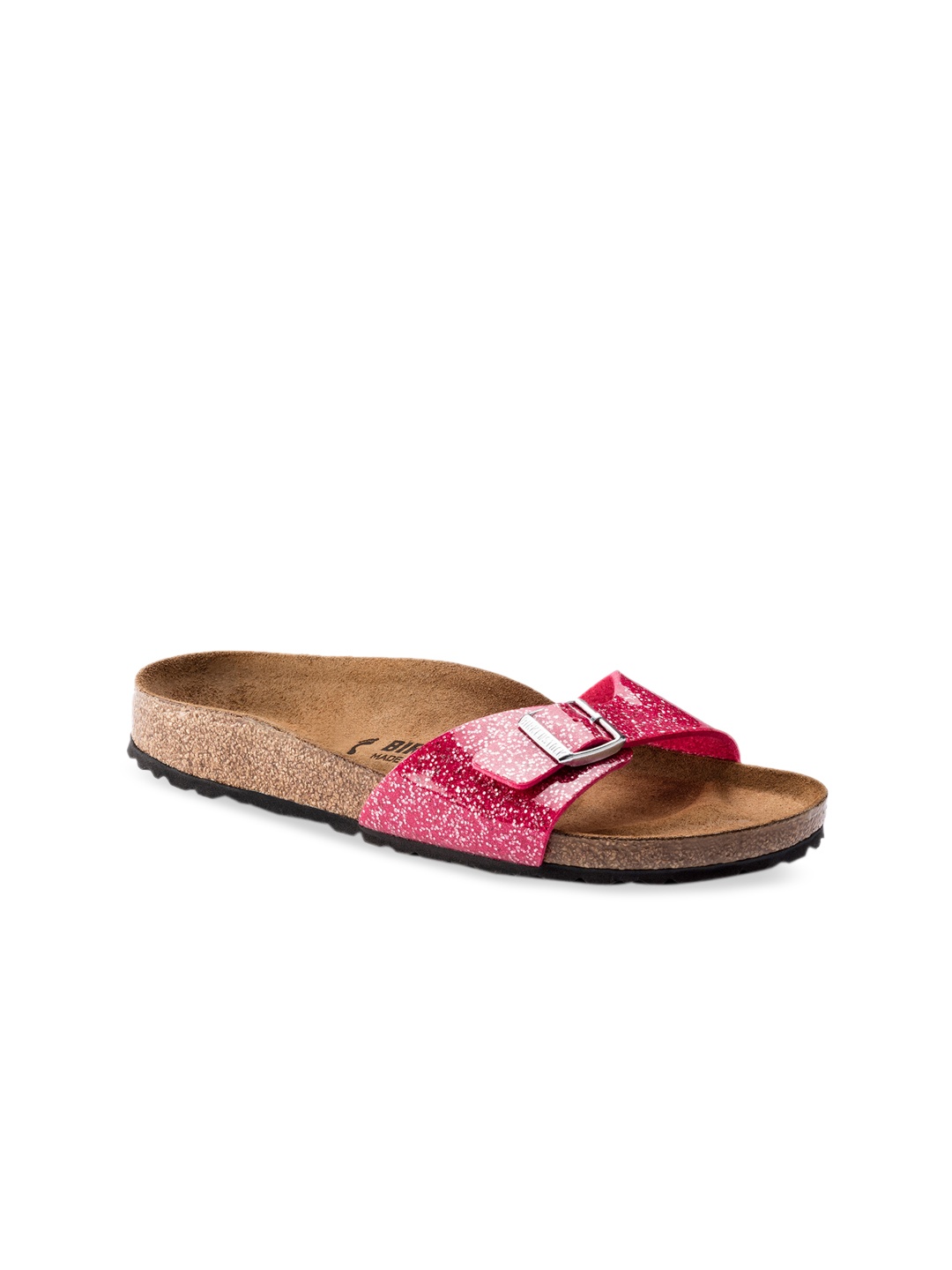 Birkenstock Women Pink Comfort Narrow Width Madrid Open Toe Flats