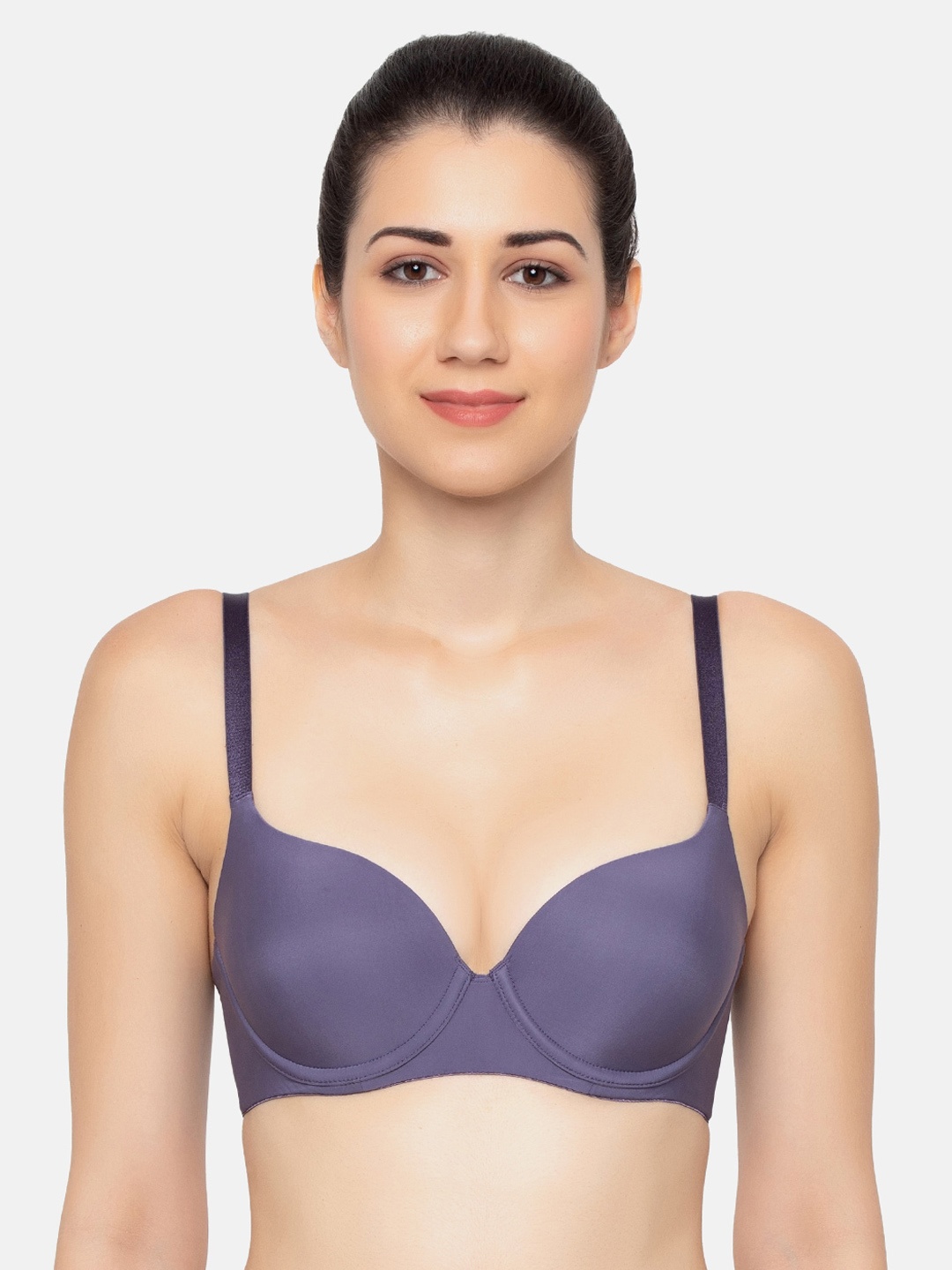 Triumph T-Shirt Bra 60 Wired Padded Body Make-Up Series Seamless Everyday Bra, Purple
Triumph T-Shirt Bra 60 Wired Padded Body Make-Up Series Seamless Everyday Bra, Purple
