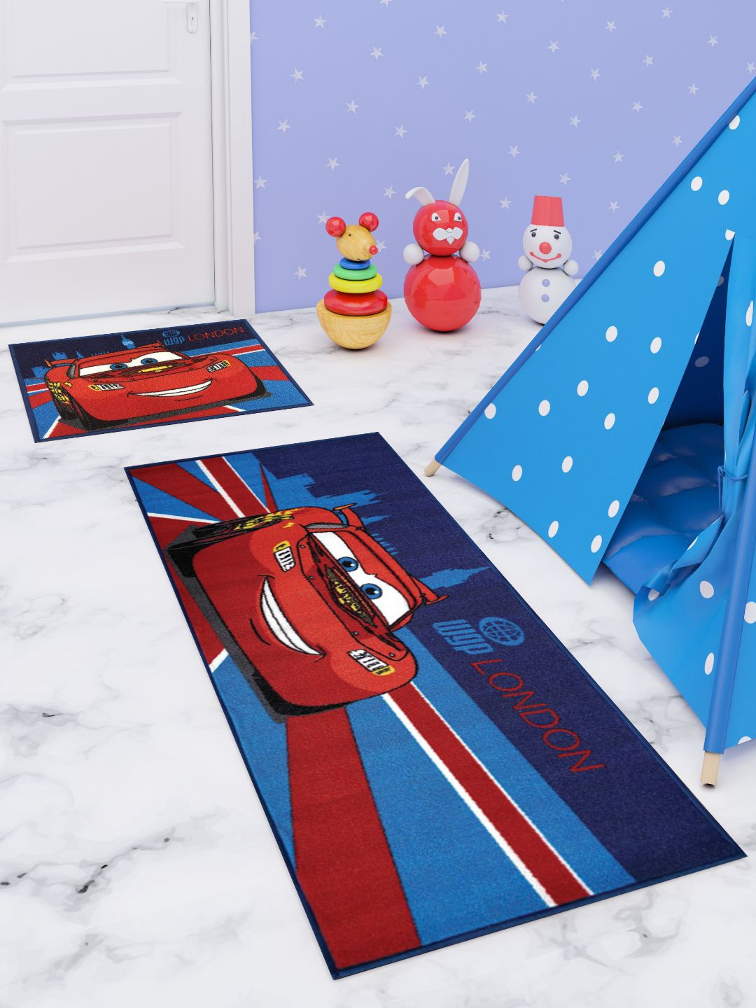 Disney Unisex Kids Red White & Blue Cartoon Characters Printed Floor Runner Carpet & Doormat Combo
Disney Unisex Kids Red White & Blue Cartoon Characters Printed Floor Runner Carpet & Doormat Combo