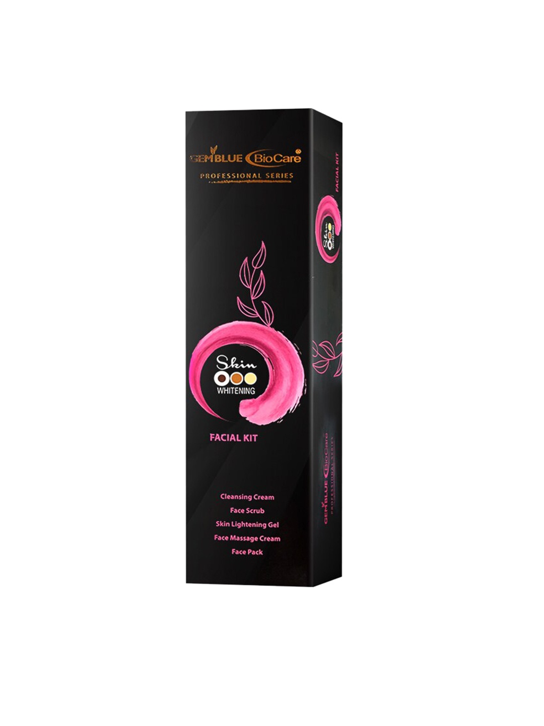 GEMBLUE BioCare Skin Whitening Facial Kit 275g, Transparent