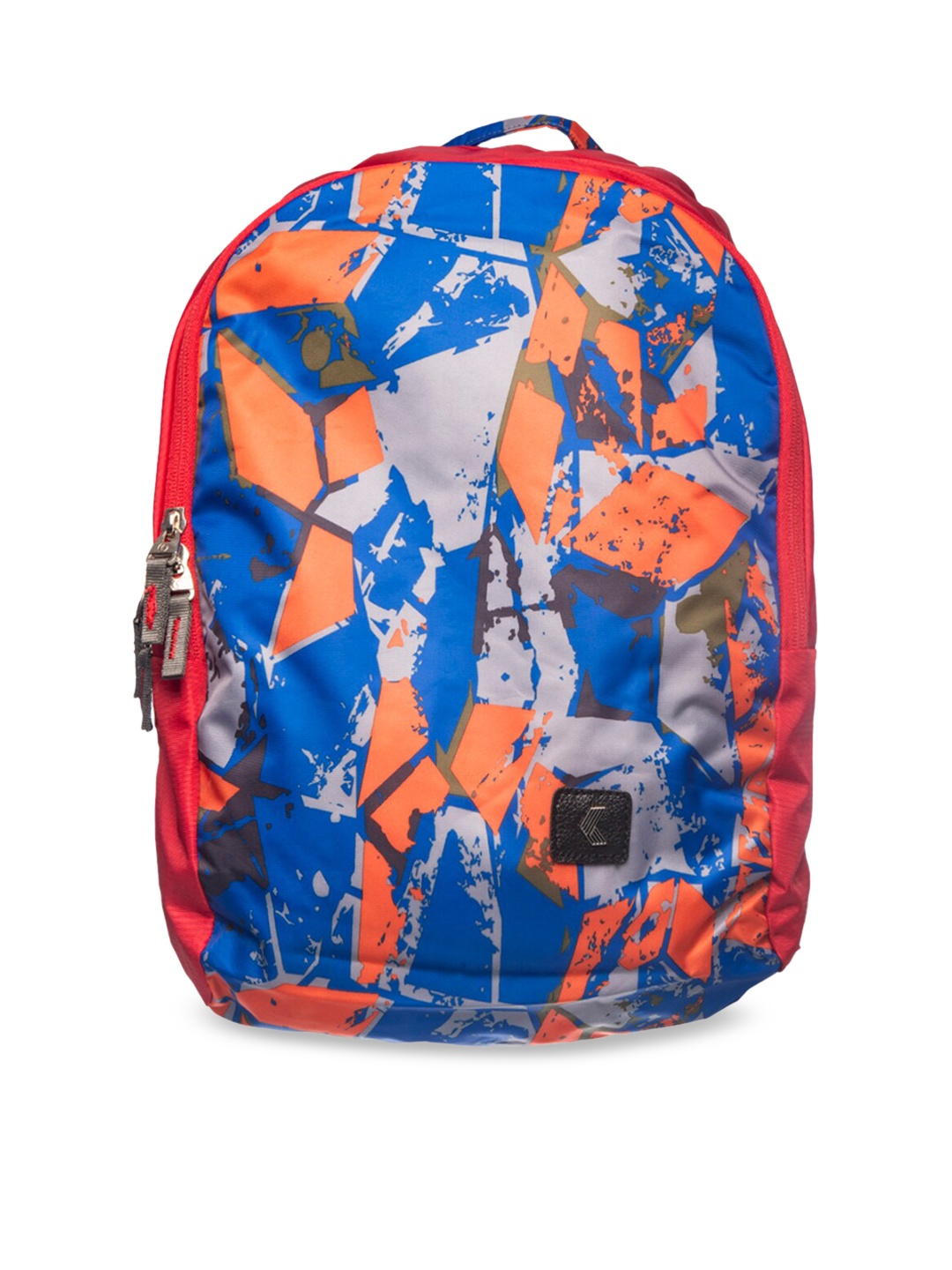 Khadims Unisex Red Graphic Backpack