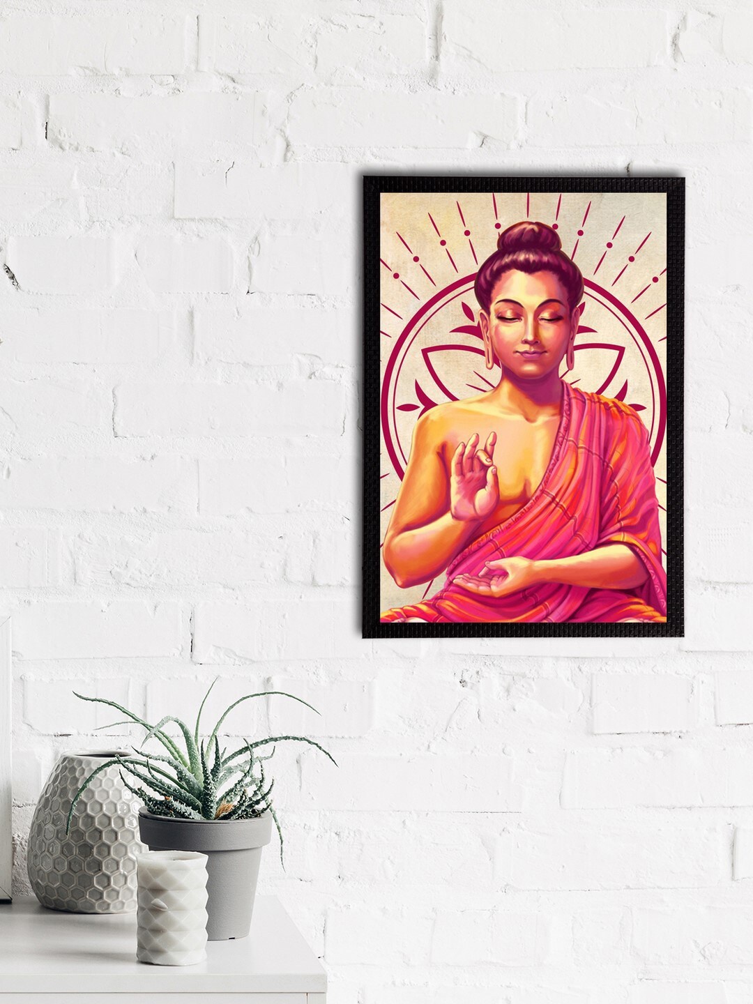eCraftIndia Multicoloured Meditating Lord Buddha Satin Matt Texture UV Wall Art, Multi
eCraftIndia Multicoloured Meditating Lord Buddha Satin Matt Texture UV Wall Art, Multi