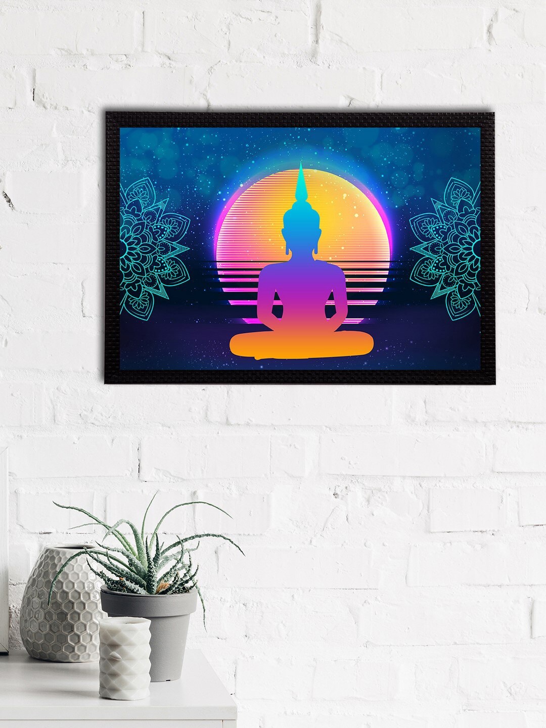 eCraftIndia Blue & Orange Meditating Lord Buddha Satin Matt Textured UV Wall Painting
eCraftIndia Blue & Orange Meditating Lord Buddha Satin Matt Textured UV Wall Painting