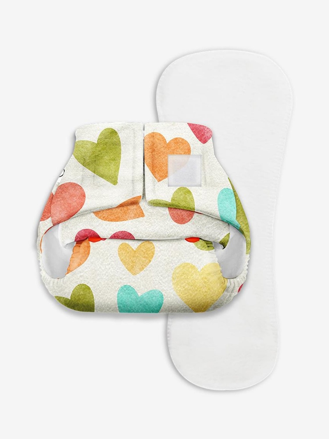 SuperBottoms Infant Kids White & Orange Printed Reusable Organic-Cotton Sustainable Diaper With 1 Dry Feel Pad
SuperBottoms Infant Kids White & Orange Printed Reusable Organic-Cotton Sustainable Diaper With 1 Dry Feel Pad