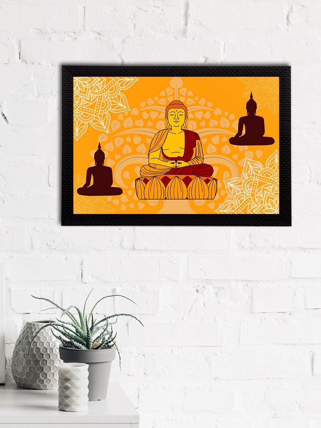 eCraftIndia Multicoloured Meditating Lord Buddha Satin Matt Texture UV Wall Art, Multi
eCraftIndia Multicoloured Meditating Lord Buddha Satin Matt Texture UV Wall Art, Multi
