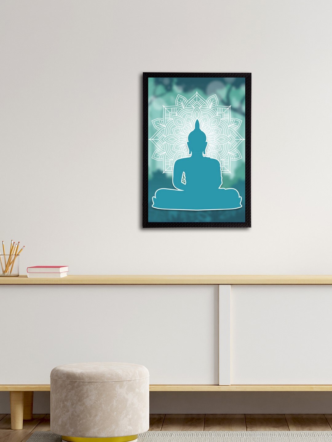 eCraftIndia Blue & White Meditating Lord Buddha Satin Matt Texture Framed UV Wall Art
eCraftIndia Blue & White Meditating Lord Buddha Satin Matt Texture Framed UV Wall Art