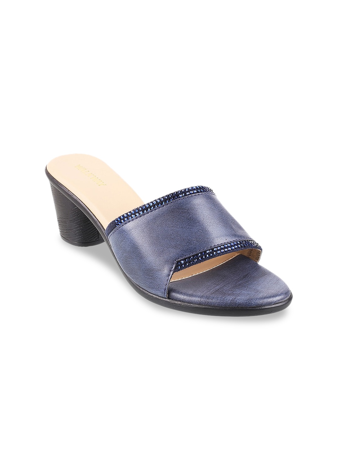 WALKWAY by Metro Women Blue Solid Heels