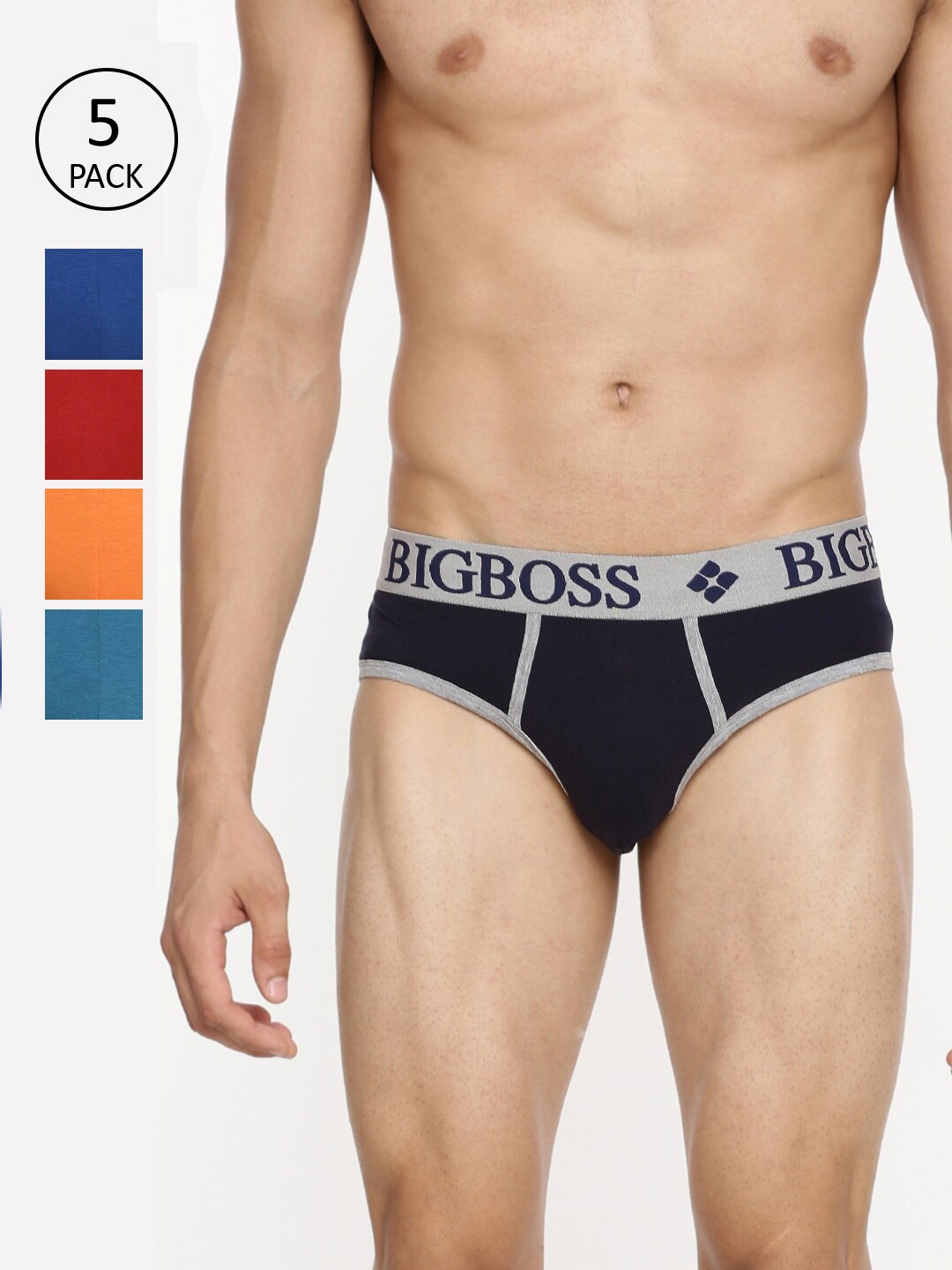 Dollar Bigboss Men Pack of 5 Shuffle Intellisoft Cotton Modal Brief MDBR-11-TECHNOBRF-PO5, Assorted
Dollar Bigboss Men Pack of 5 Shuffle Intellisoft Cotton Modal Brief MDBR-11-TECHNOBRF-PO5, Assorted