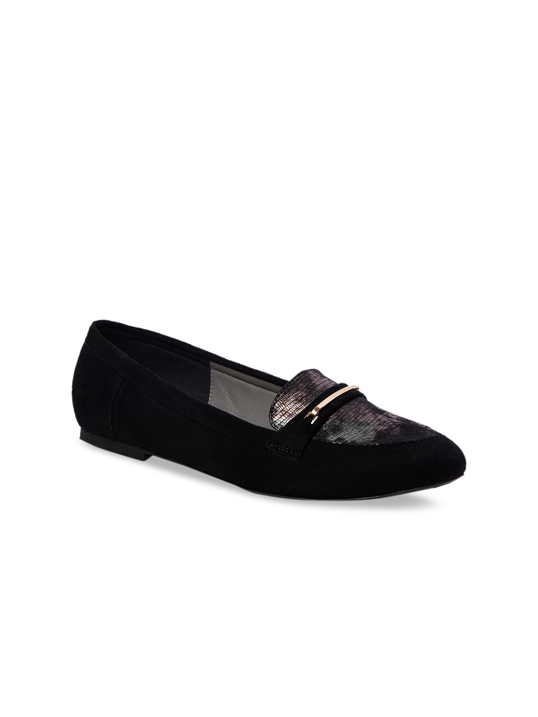Inc 5 Women Black Loafers