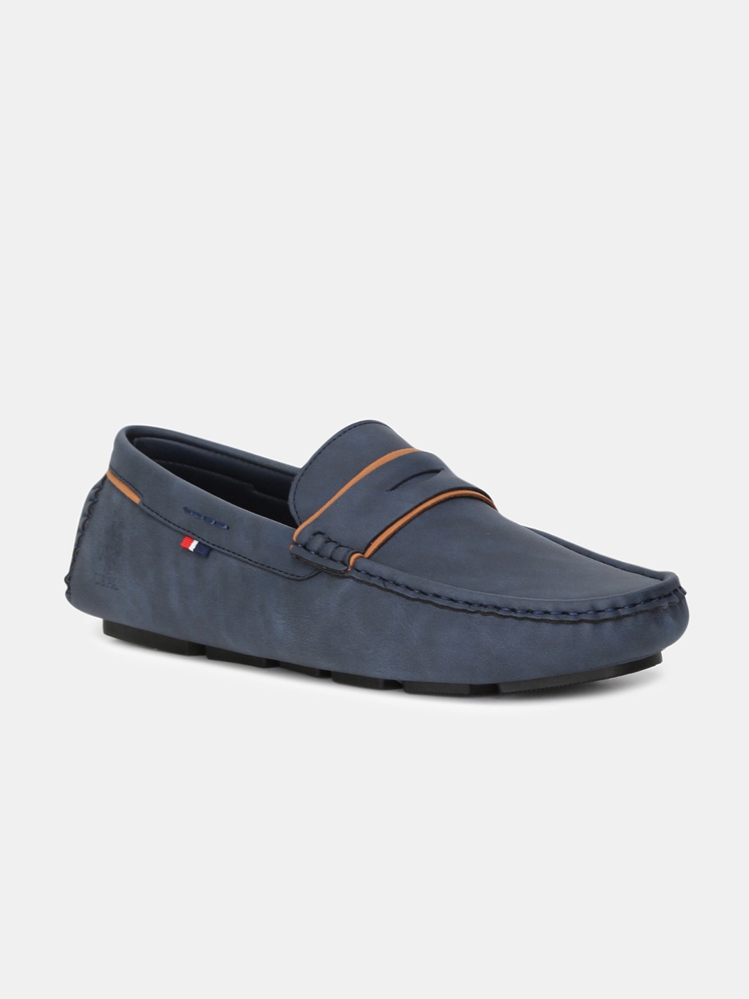 U.S. Polo Assn. Men Navy Blue Loafers