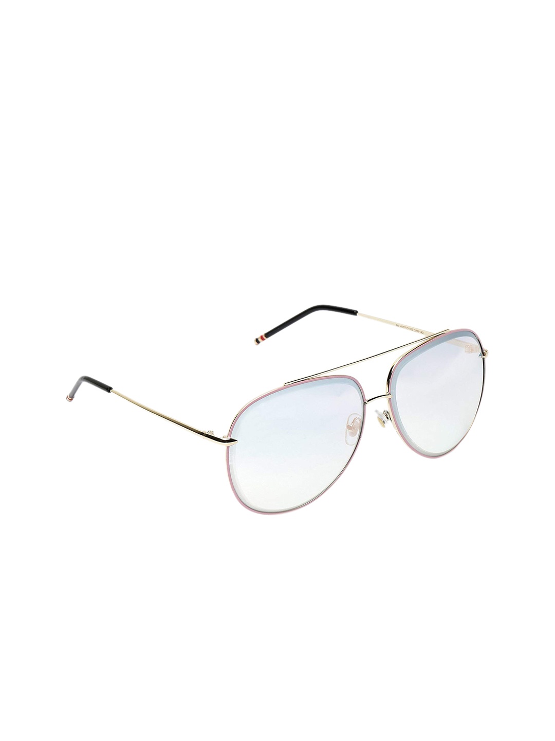 MARC LOUIS Unisex Polarised & UV Protected Lens Aviator Sunglasses ML4007 C1, Blue