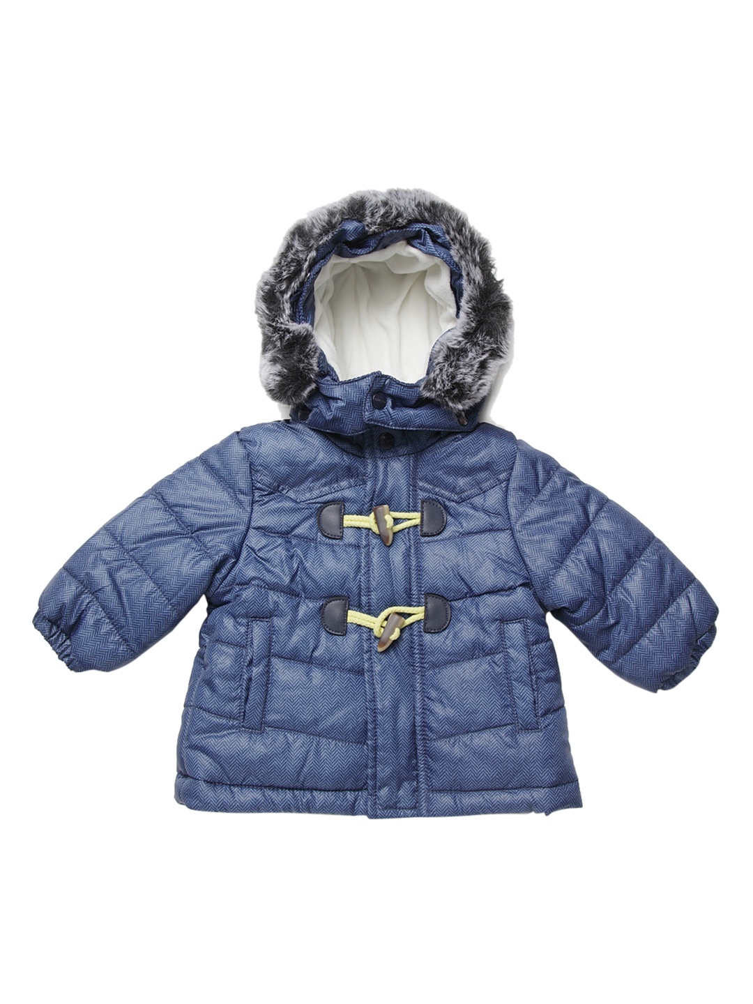 Chicco Boys Navy Blue Solid Water Resistant Puffer Hooded Jacket With Detachable Hood
Chicco Boys Navy Blue Solid Water Resistant Puffer Hooded Jacket With Detachable Hood