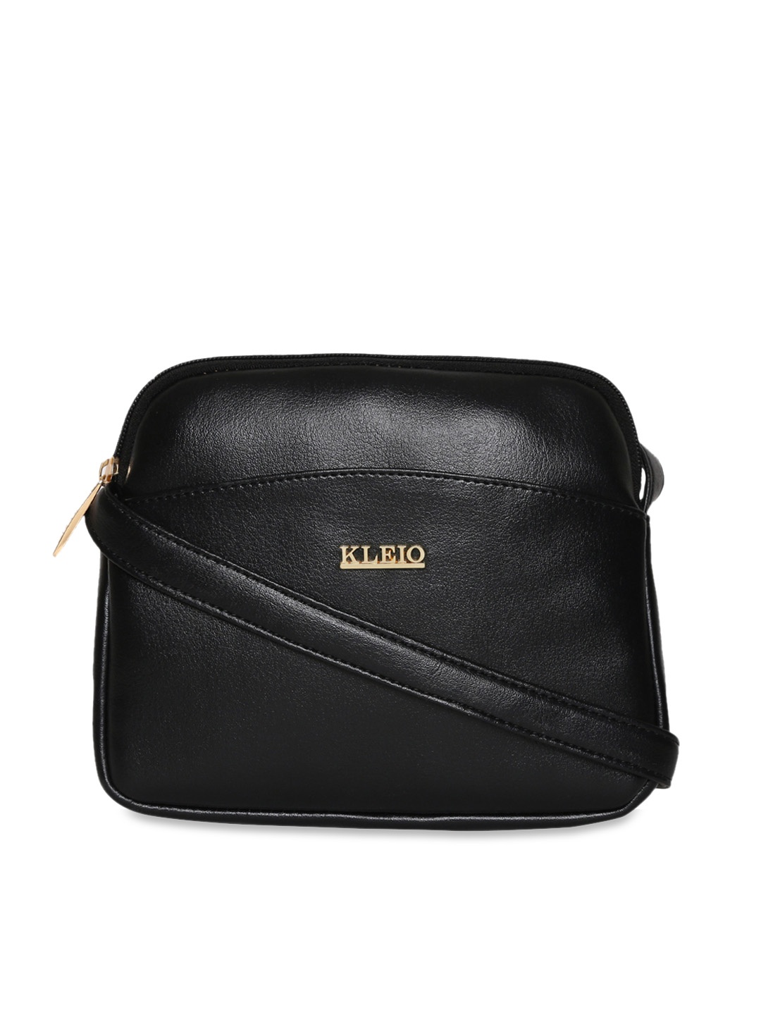 KLEIO Women Sling Bag, Black