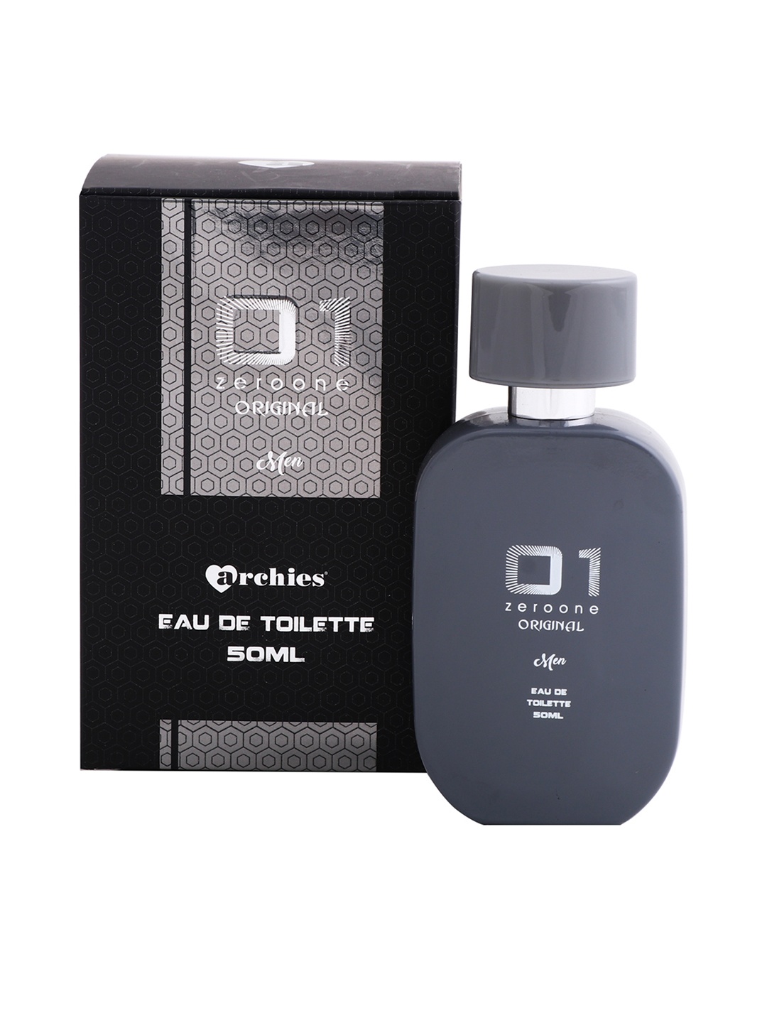 Archies Set Of 2 Perfume & Deodorant Gift Set, Black