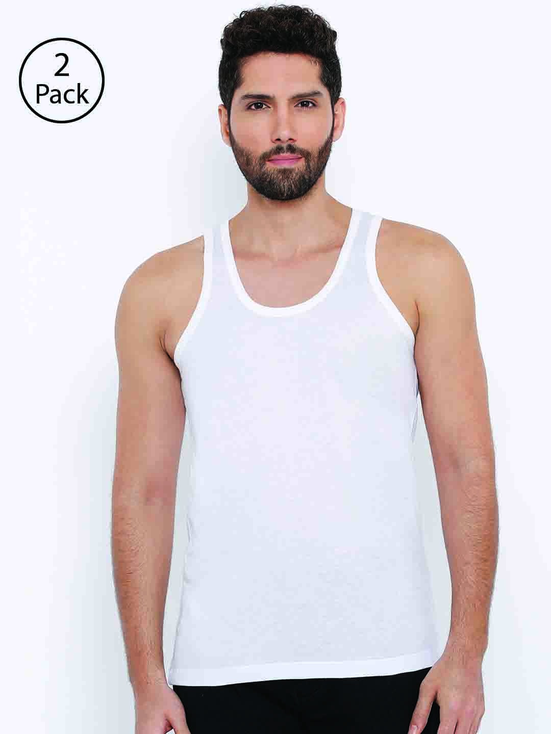 XYXX Men IntelliSoft Antimicrobial Round Neck Pack of 2 Ace Vests XYVEST2PCKN01, White
XYXX Men IntelliSoft Antimicrobial Round Neck Pack of 2 Ace Vests XYVEST2PCKN01, White