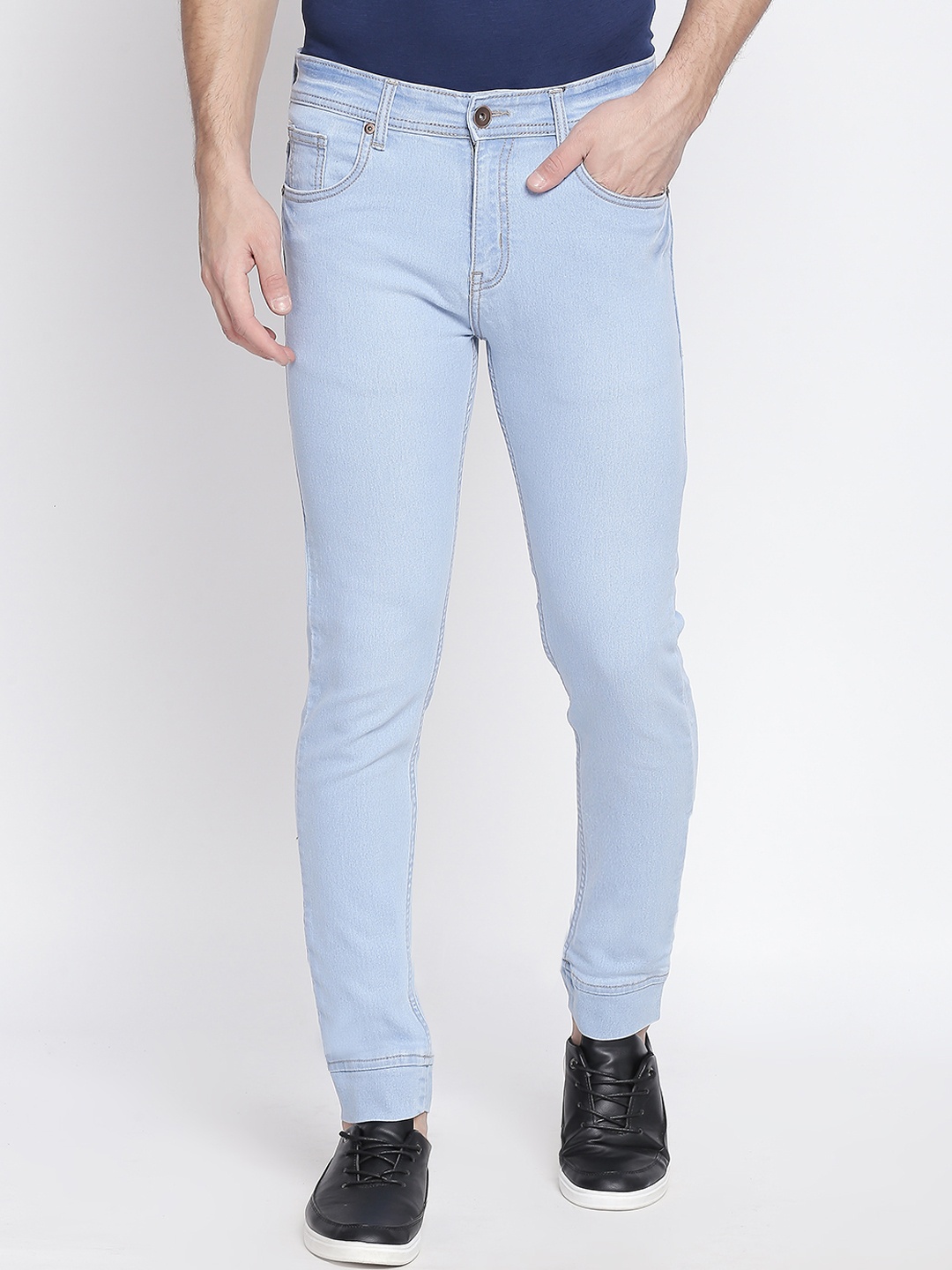 Freeform by High Star Men Plus Size Blue Jogger Mid-Rise Clean Look Stretchable Jeans
Freeform by High Star Men Plus Size Blue Jogger Mid-Rise Clean Look Stretchable Jeans