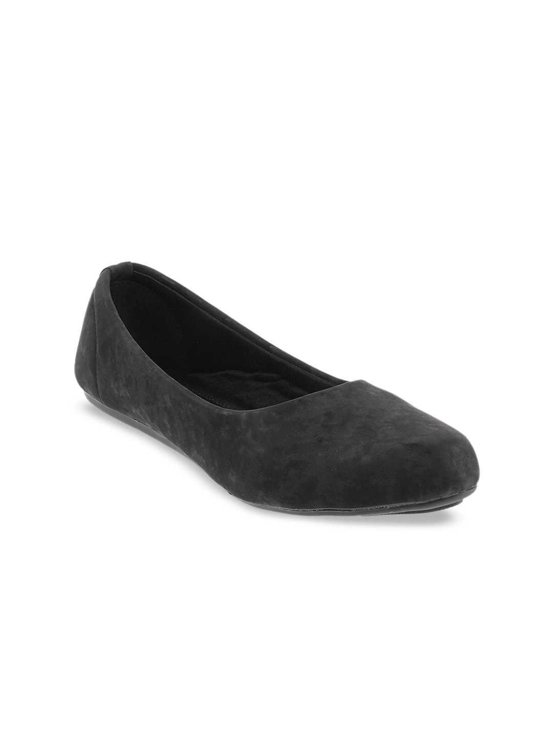 WALKWAY by Metro Women Black Solid Ballerinas
