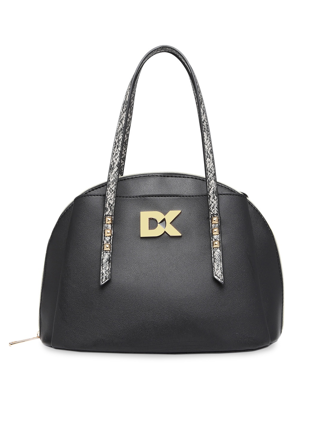 Diana Korr Black Solid Shoulder Bag