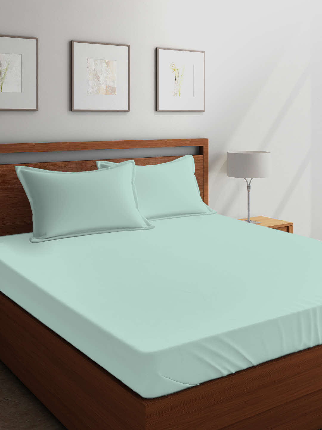 Boutique Living India Blue Solid 400 TC Cotton 1 King Bedsheet with 2 Pillow Covers
Boutique Living India Blue Solid 400 TC Cotton 1 King Bedsheet with 2 Pillow Covers