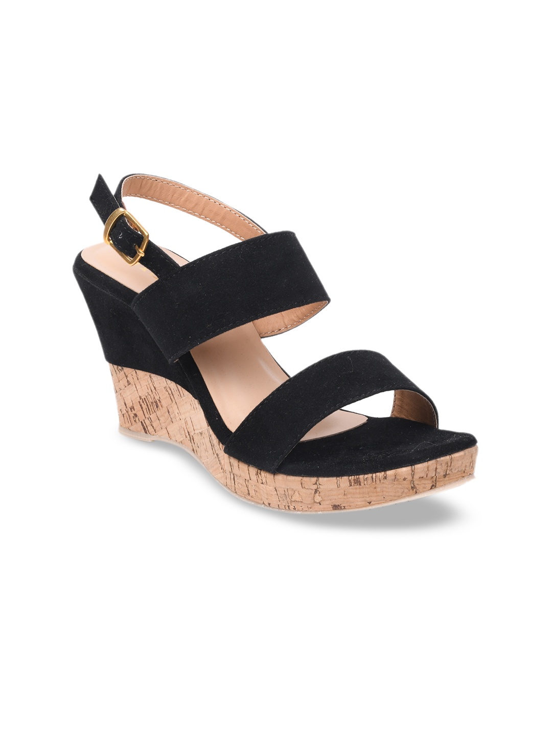 GNIST Women Black Solid Heels