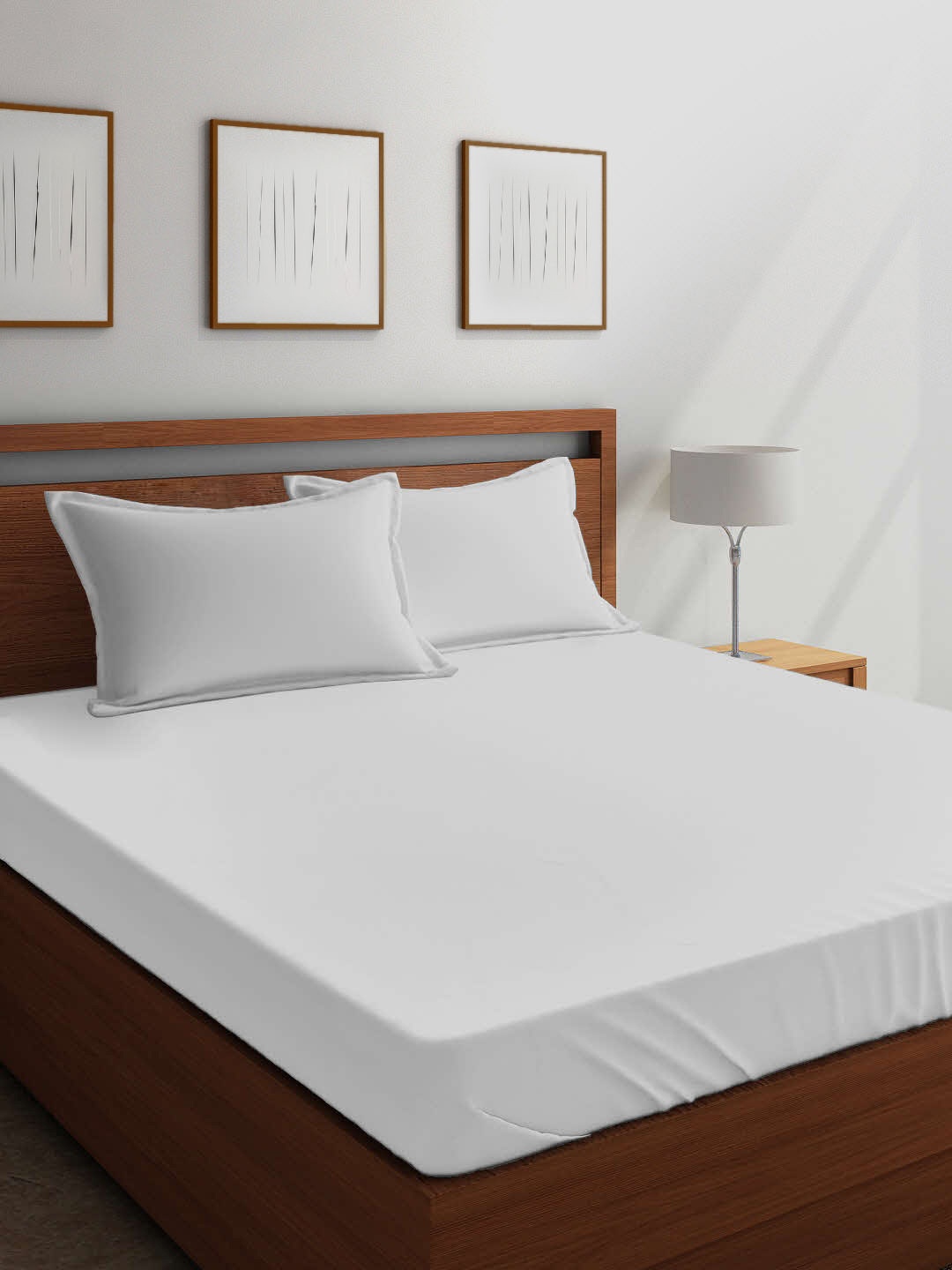 Boutique Living India Grey Solid 400 TC Cotton 1 King Bedsheet with 2 Pillow Covers
Boutique Living India Grey Solid 400 TC Cotton 1 King Bedsheet with 2 Pillow Covers