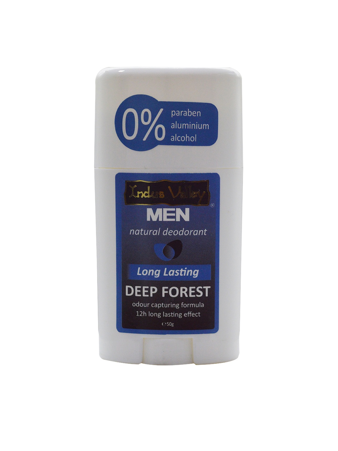 Indus Valley Deep Forest Natural Deodorant 50 g, White