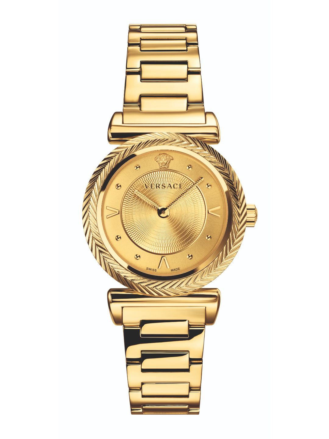 Versace Women Gold-Toned Analogue Watch