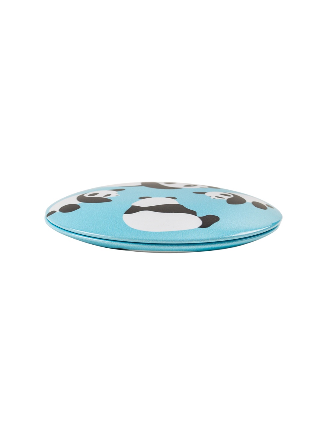 Chumbak Blue Pouncing Pandas Compact Mirror
