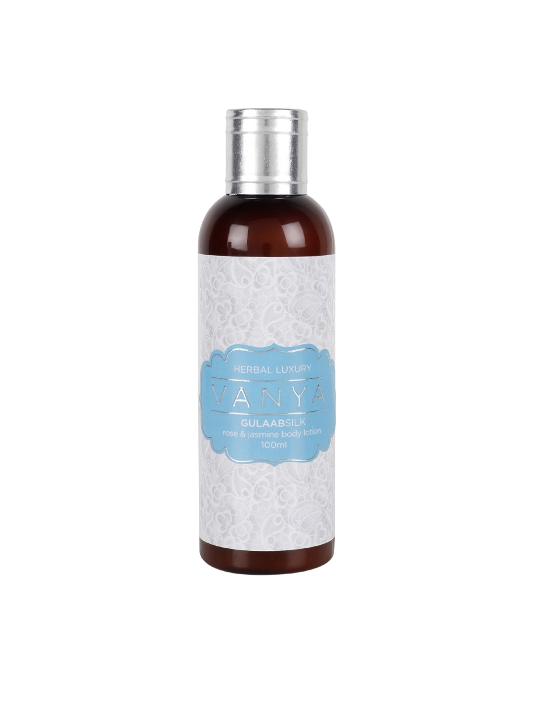 HERBAL LUXURY VANYA Gulaab Silk Rose & Jasmine Body Lotion - 100 ml, Blue
HERBAL LUXURY VANYA Gulaab Silk Rose & Jasmine Body Lotion - 100 ml, Blue