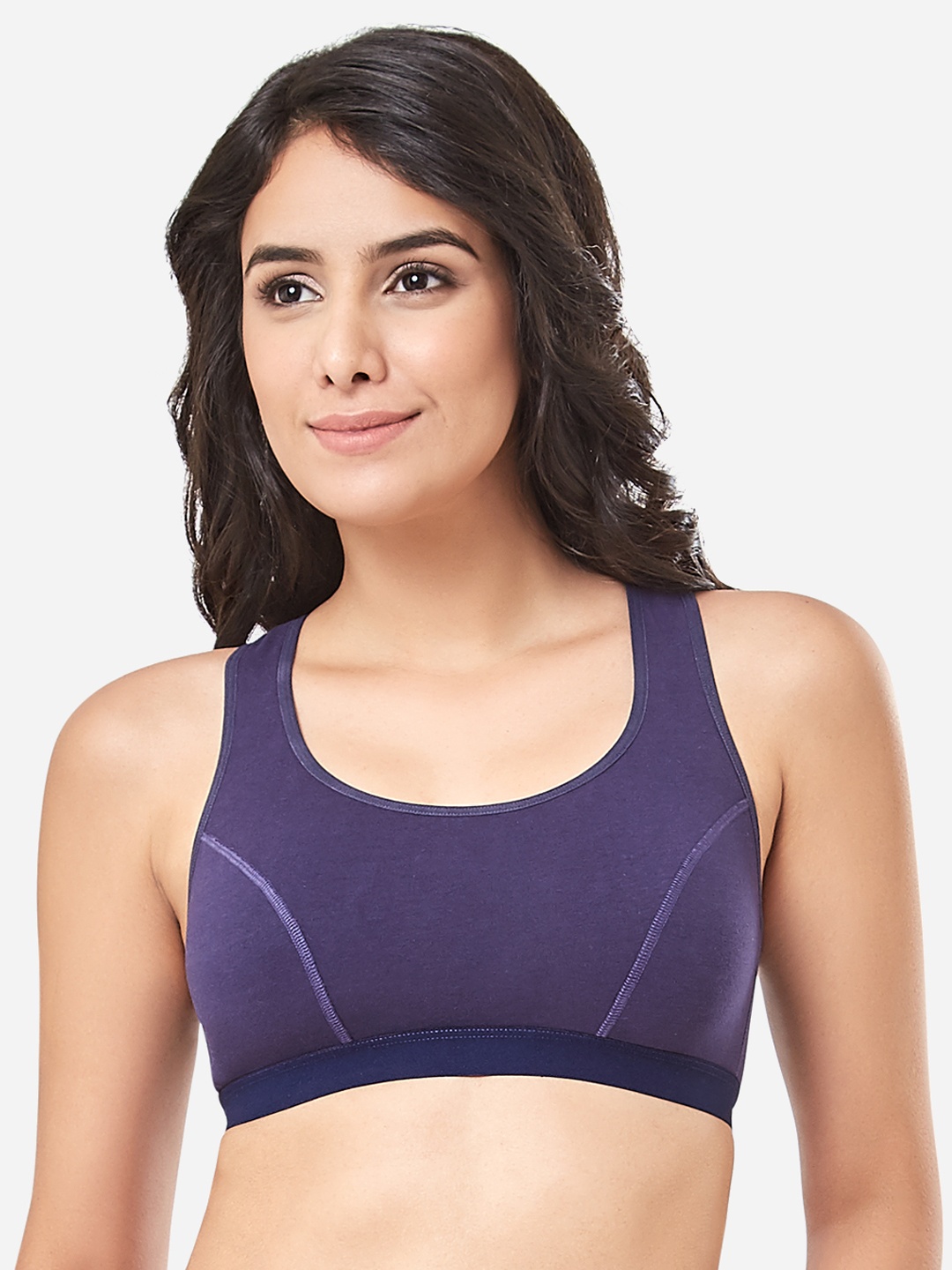 every de by amante Solid Non Padded Wirefree Lounge Essentials Super Support Bra - EB008, Purple
every de by amante Solid Non Padded Wirefree Lounge Essentials Super Support Bra - EB008, Purple