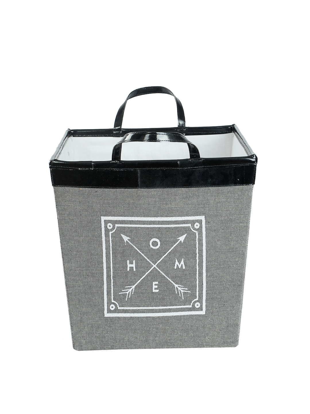 My Gift Booth Grey Solid Multi Utility Towel & Storage Basket
