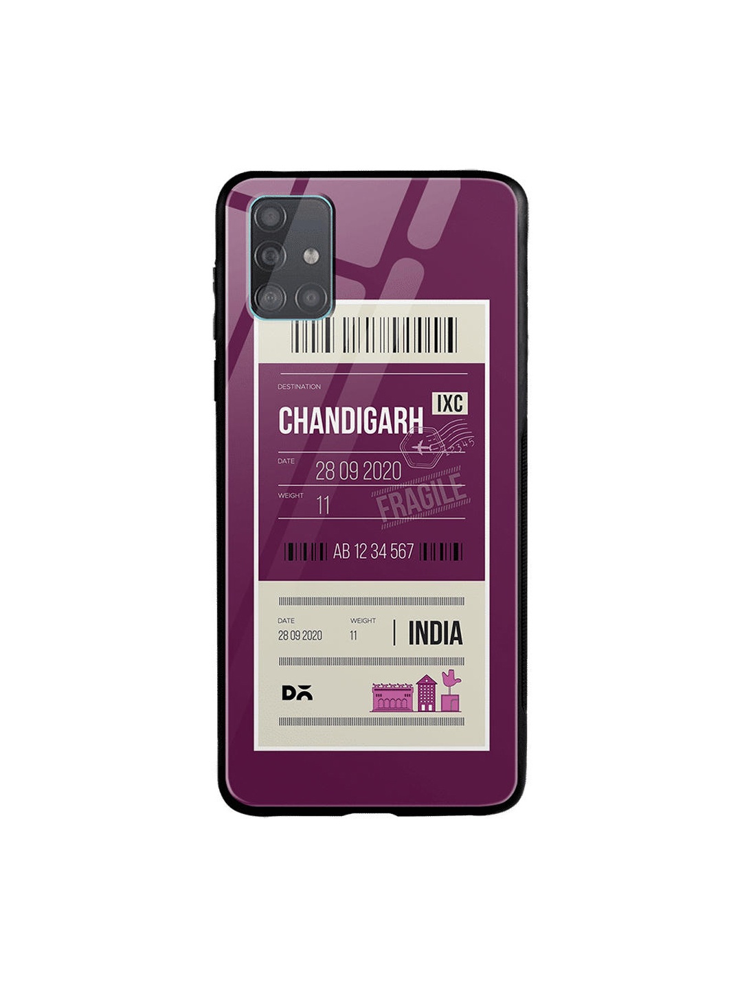 DailyObjects Purple & White Chandigarh City Tag Samsung Galaxy A51 Glass Mobile Case Cover
DailyObjects Purple & White Chandigarh City Tag Samsung Galaxy A51 Glass Mobile Case Cover