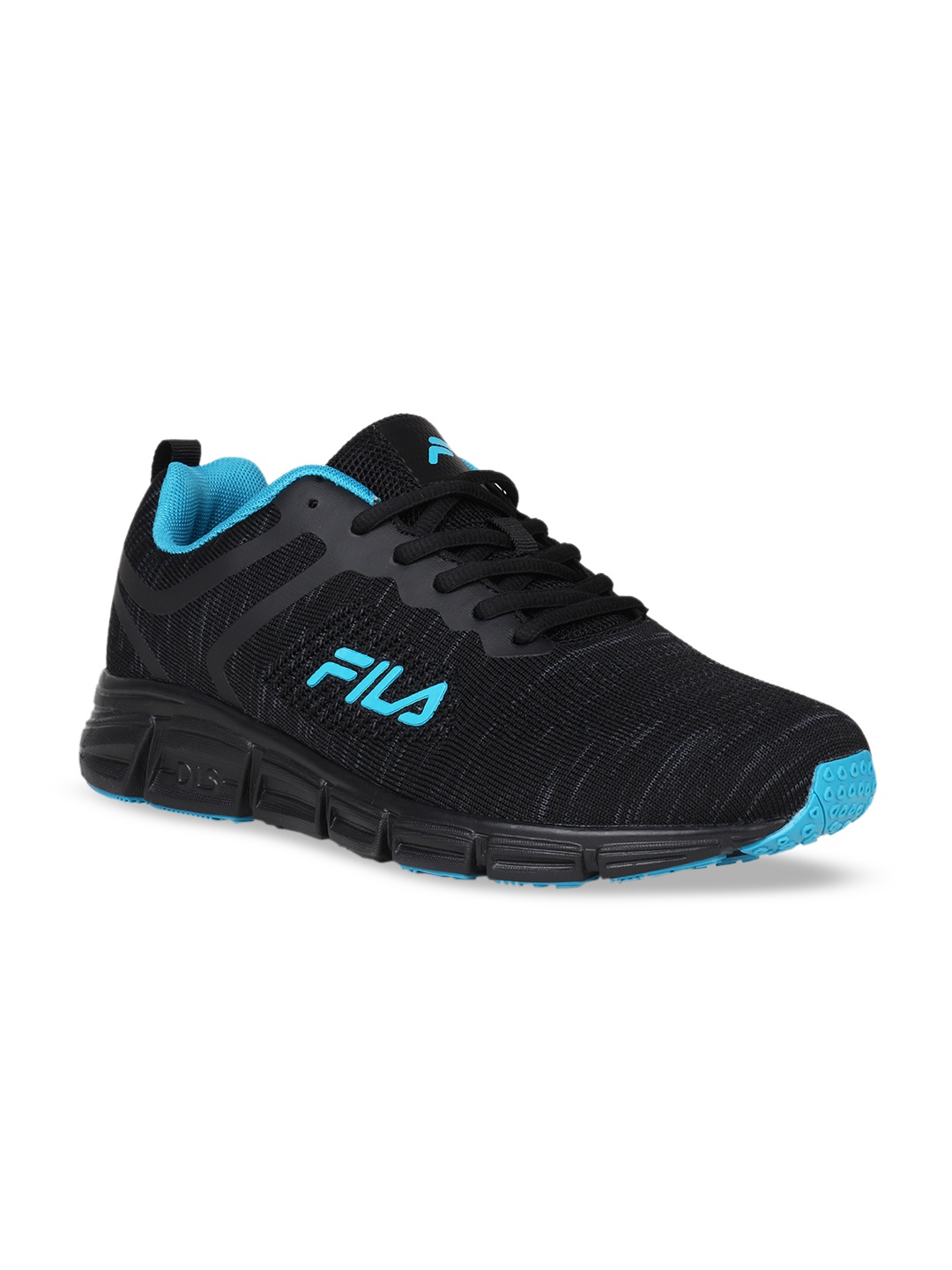 FILA Men Black PU WALDEY Running Shoes