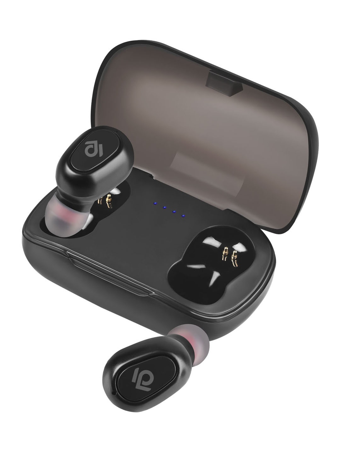 molife Unisex Black Solid Play 300 Bluetooth 5.0 True Wireless Earbuds With Charging Dock
molife Unisex Black Solid Play 300 Bluetooth 5.0 True Wireless Earbuds With Charging Dock
