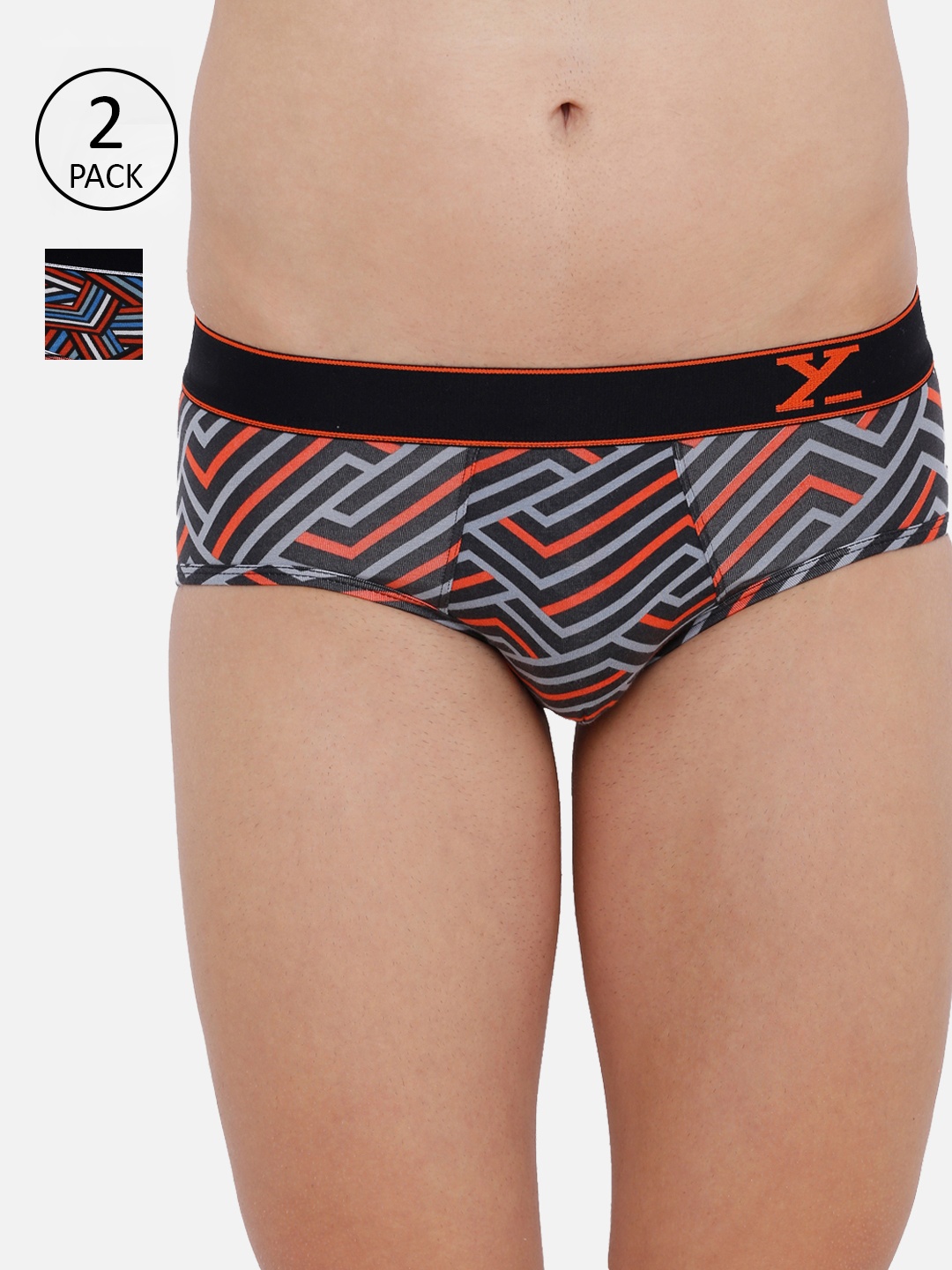 XYXX Men IntelliSoft Antimicrobial Micro Modal Pack of 2 Linea Briefs XYBRF2PCKN299, Blue
XYXX Men IntelliSoft Antimicrobial Micro Modal Pack of 2 Linea Briefs XYBRF2PCKN299, Blue