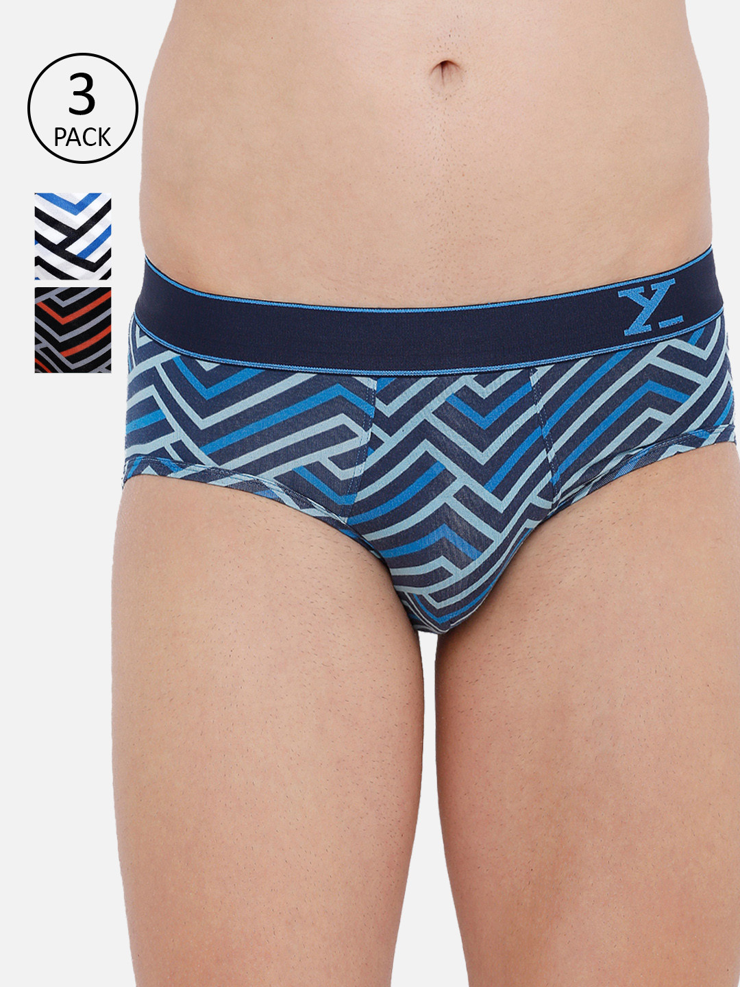 XYXX Men IntelliSoft Antimicrobial Micro Modal Pack of 3 Linea Briefs XYBRF3PCKN371, Black 
XYXX Men IntelliSoft Antimicrobial Micro Modal Pack of 3 Linea Briefs XYBRF3PCKN371, Black
