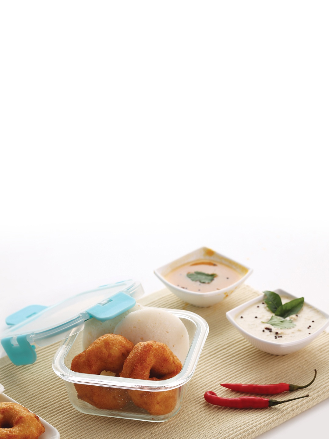 HAZEL Set Of 2 Transparent Borosilicate Glass Square Airtight & Leak Proof Containers
HAZEL Set Of 2 Transparent Borosilicate Glass Square Airtight & Leak Proof Containers