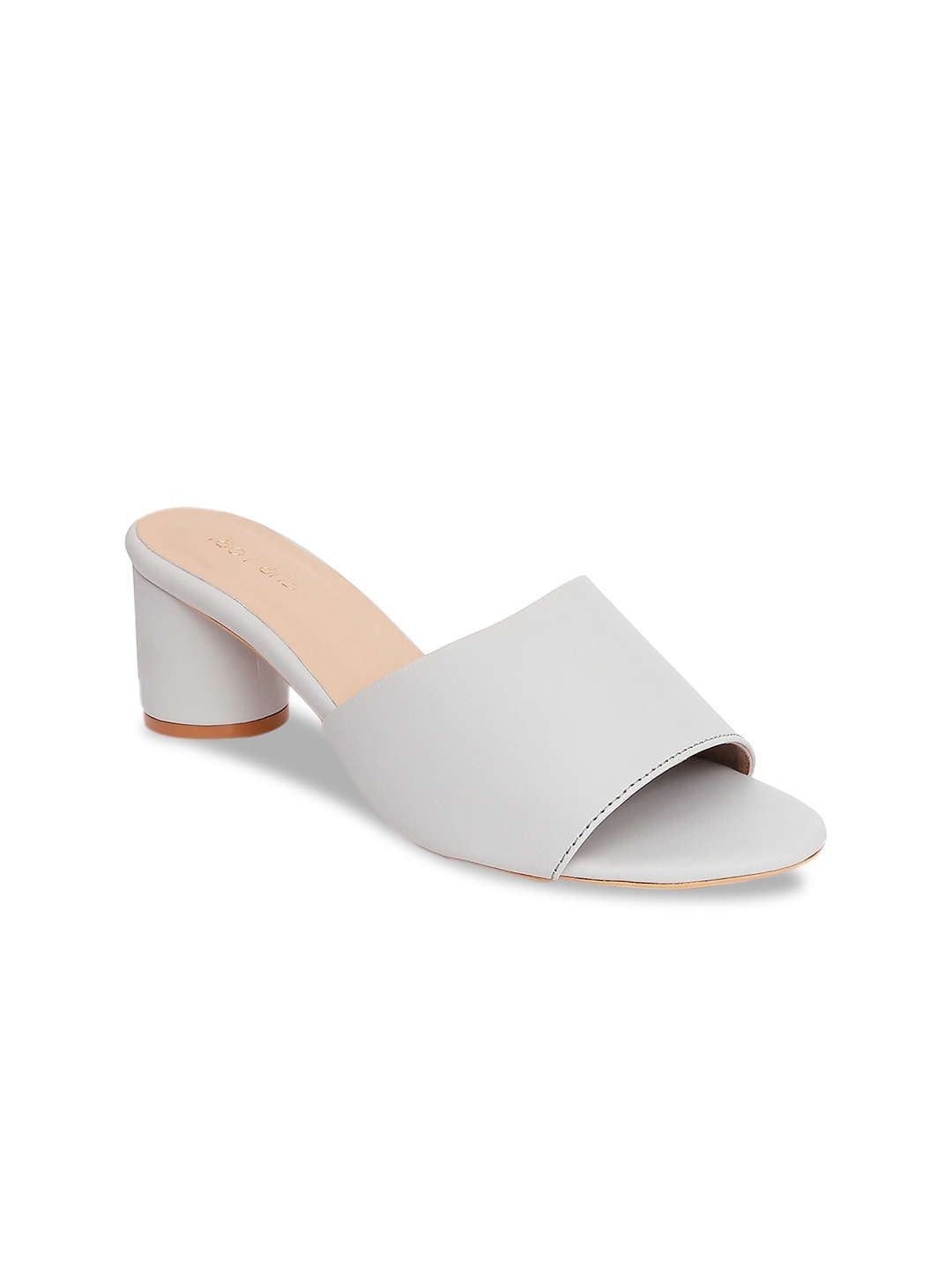 Tao Paris Women Grey Solid Block Heels