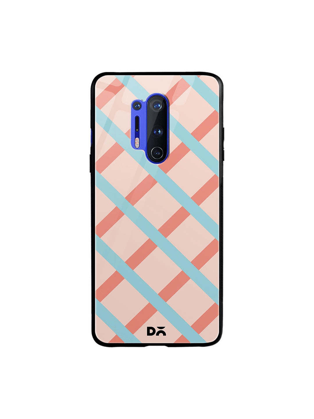 DailyObjects Peach-Coloured & Blue Pastel Diagonal Checks OnePlus 8 Pro Glass Case
DailyObjects Peach-Coloured & Blue Pastel Diagonal Checks OnePlus 8 Pro Glass Case