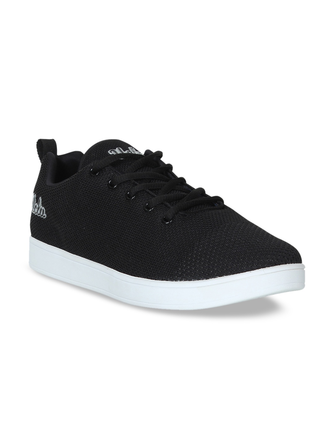 UCLA Men Black Mesh Running Shoes