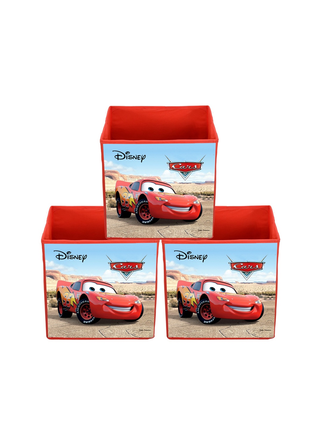 Kuber Industries Set Of 3 Red Disney Cars Printed Foldable Storage Boxes With Handle
Kuber Industries Set Of 3 Red Disney Cars Printed Foldable Storage Boxes With Handle