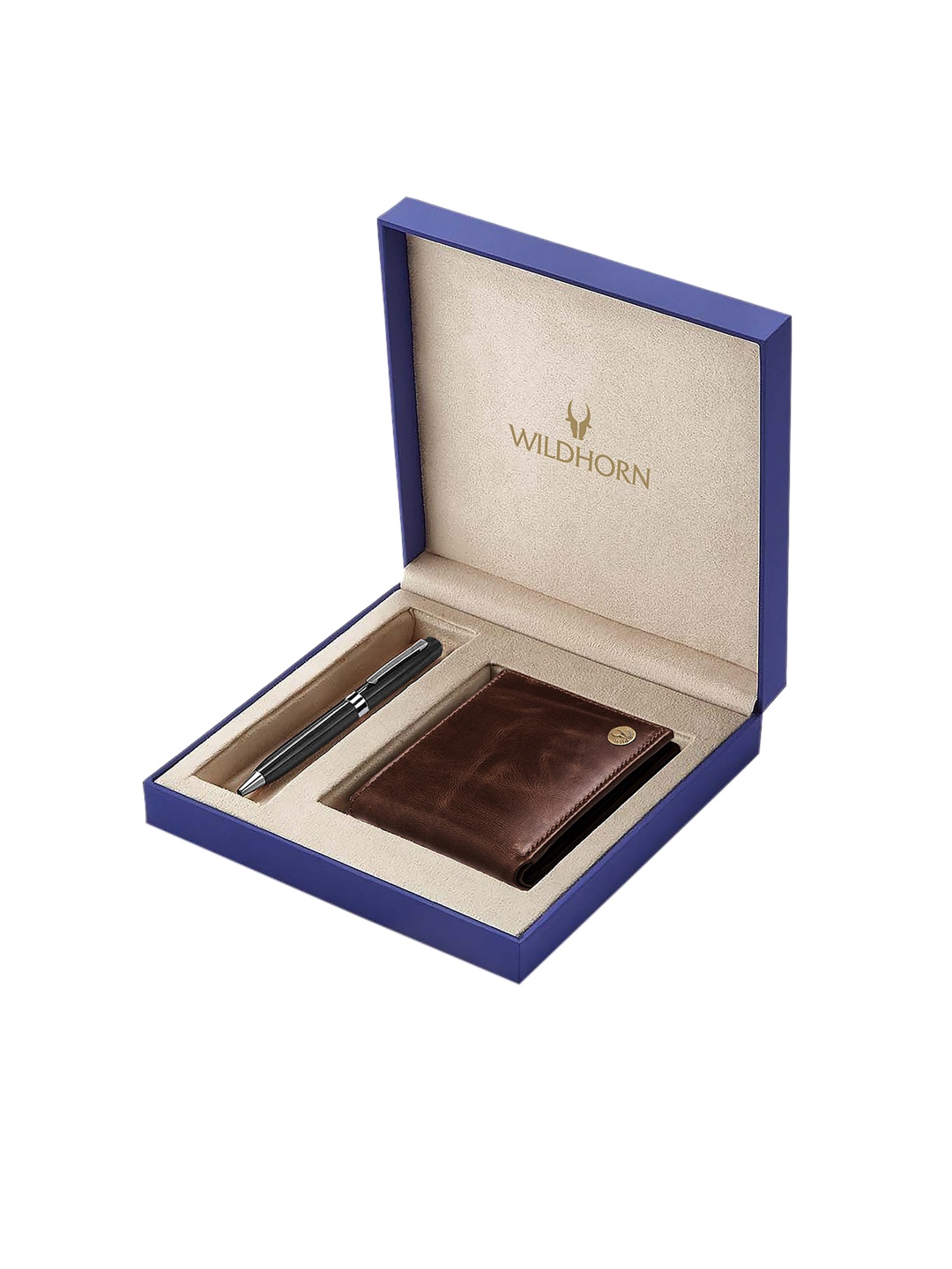 WildHorn Men Brown & Black RFID Protected Genuine Leather Wallet & Pen Accessory Gift Set
WildHorn Men Brown & Black RFID Protected Genuine Leather Wallet & Pen Accessory Gift Set