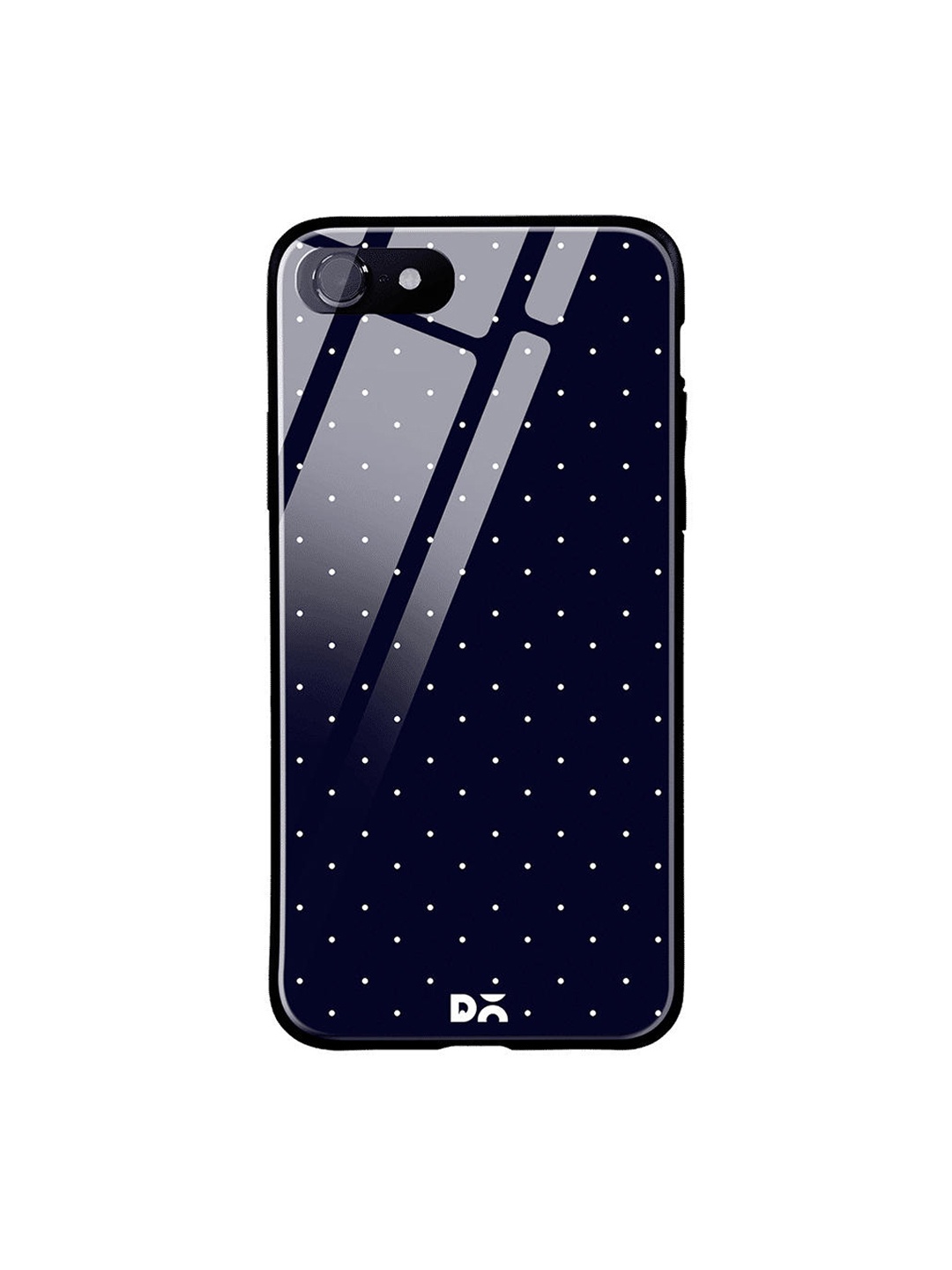 DailyObjects Navy Blue & White Constellation Dots iPhone 7 Glass Cover