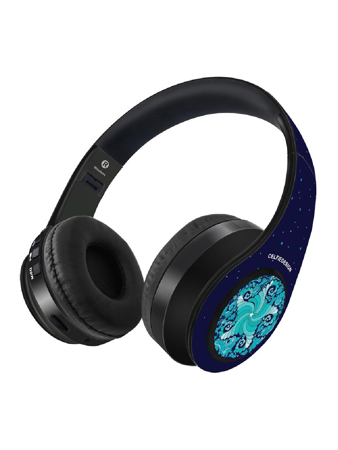CelfieDesign Black Star Fish Mandala Bluetooth WirelessOnEarHeadphones9Hrs Battery&Mic
CelfieDesign Black Star Fish Mandala Bluetooth WirelessOnEarHeadphones9Hrs Battery&Mic