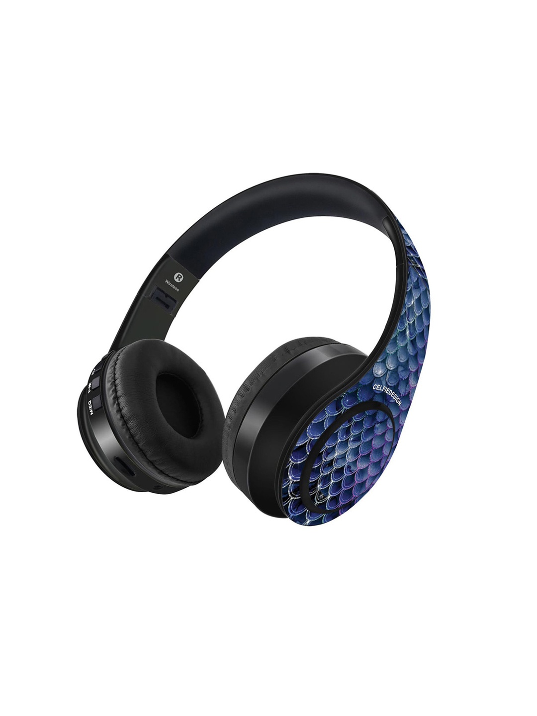 CelfieDesign Black & Blue Mermaid Mist Bluetooth WirelessOnEarHeadphones9Hrs Battery&Mic
CelfieDesign Black & Blue Mermaid Mist Bluetooth WirelessOnEarHeadphones9Hrs Battery&Mic