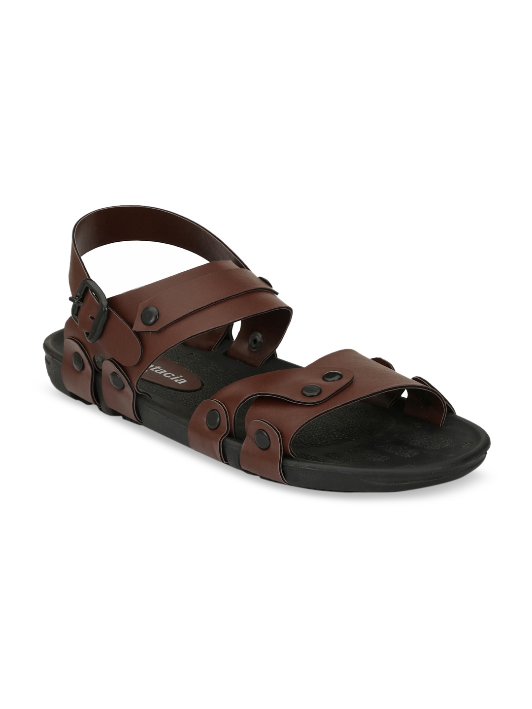 Fentacia Men Brown Comfort Sandals