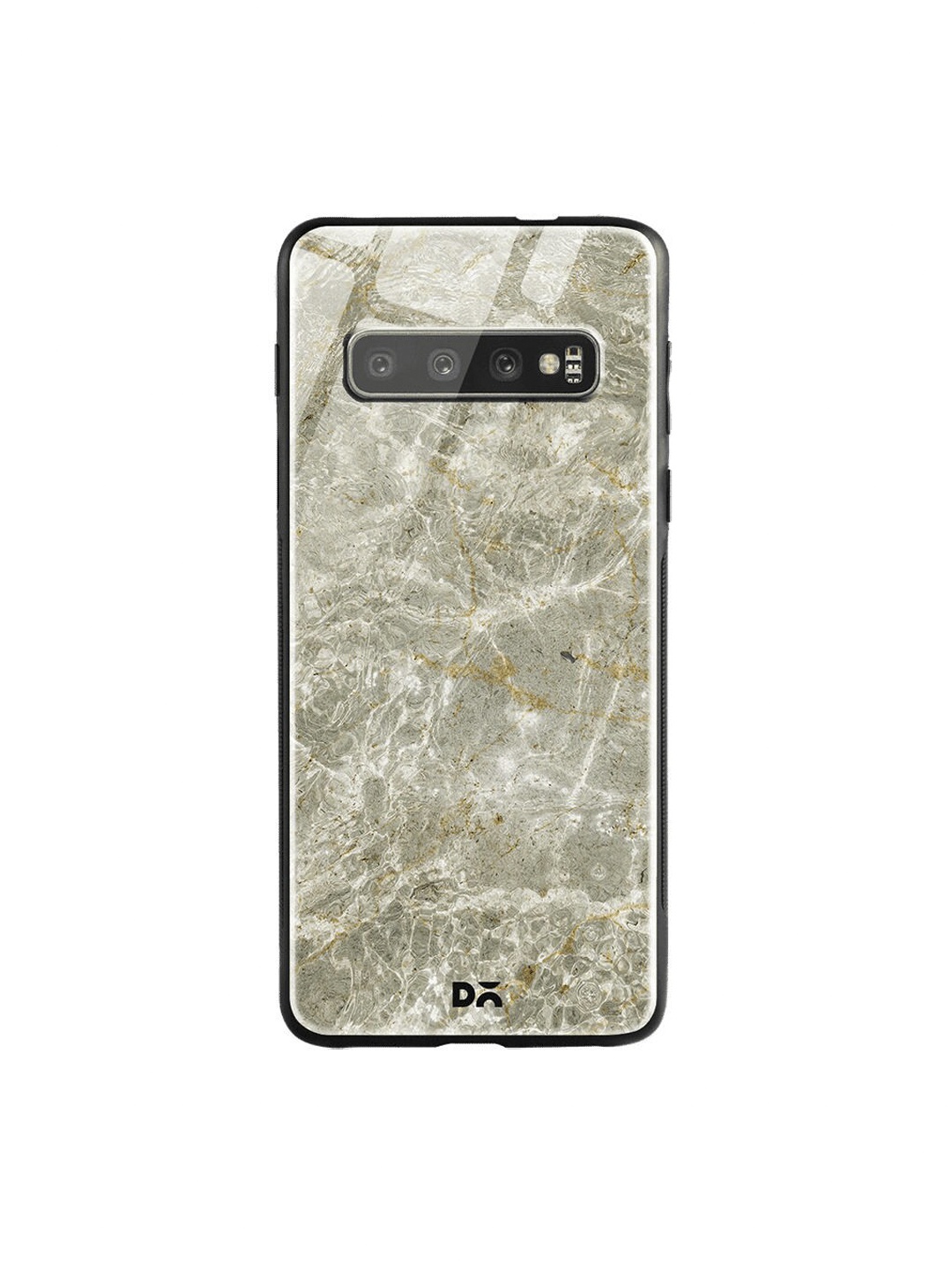 DailyObjects Grey Marble Samsung Galaxy S10 Glass Case