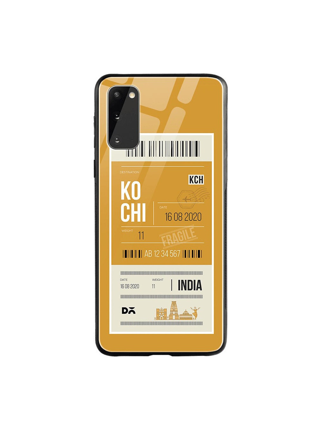 DailyObjects Yellow & White Kochi City Tag Samsung Galaxy S20 Shock Absorbent Glass Case
DailyObjects Yellow & White Kochi City Tag Samsung Galaxy S20 Shock Absorbent Glass Case