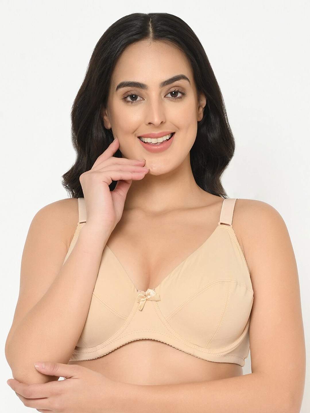 Curvy Love Plus Size Beige Solid Underwired Lightly Padded Everyday Bra CL-06 BEIGE-C20
Curvy Love Plus Size Beige Solid Underwired Lightly Padded Everyday Bra CL-06 BEIGE-C20